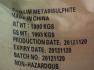 SMBS Na2S2O5 97٪ نقاء حافظة الغذاء الصف بيروسلفيت الصوديوم ميتابيسلفيت الصوديوم