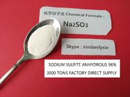 ISO 9001 SGS Sodium Sulfite معالجة المياه مسحوق أبيض EC NO.  231-821-4